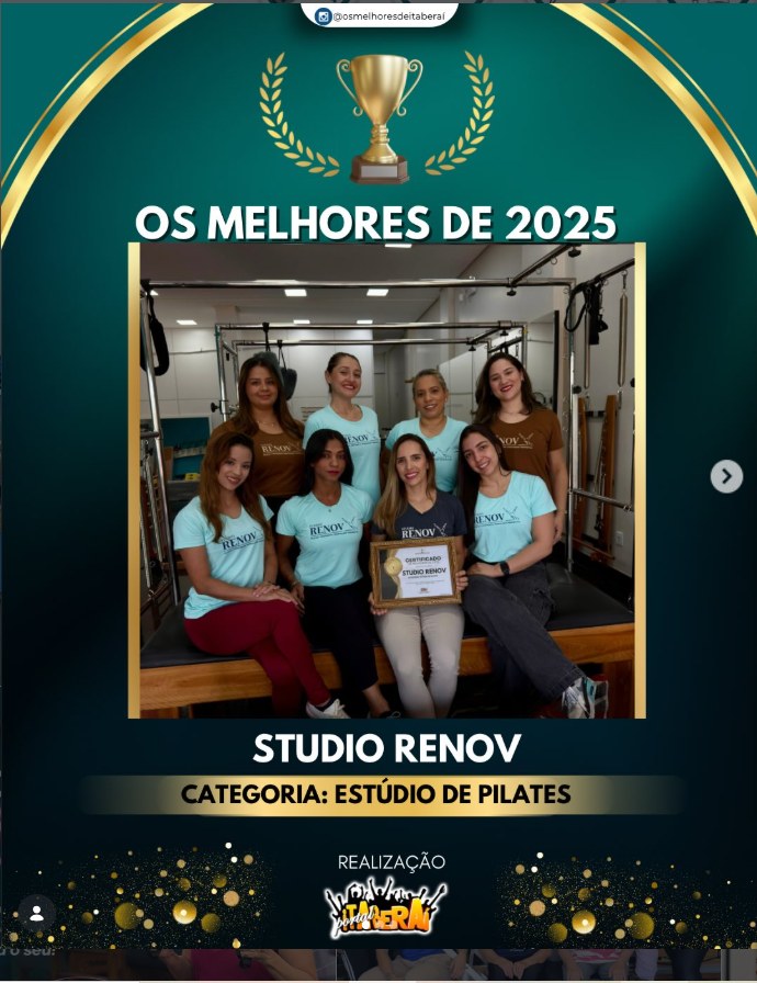 Renov Studio vencedor Os Melhores de 2025